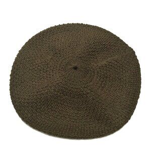 7787 100% Pure Baby Alpaca Knit Beret- Soft Slouchy Style Tam For Women